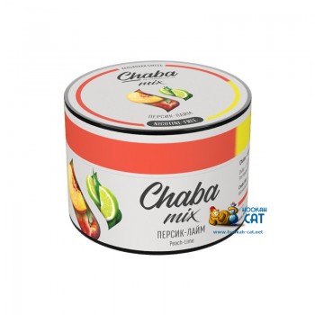 Бестабачная смесь для кальяна Chaba Mix Peach Lime (Чаба Микс Персик Лайм) 50г - фото 1